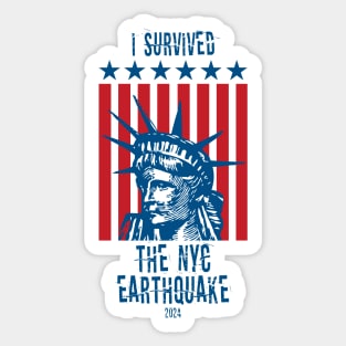 I Survived The NYC Earthquake Sticker